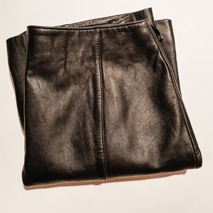 Siena Studio Leather Mini Skirt